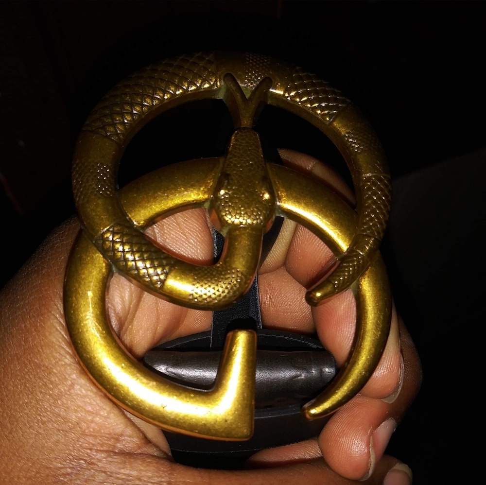 Gucci belt (snake symbol)